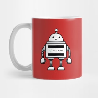 I am not a robot Mug